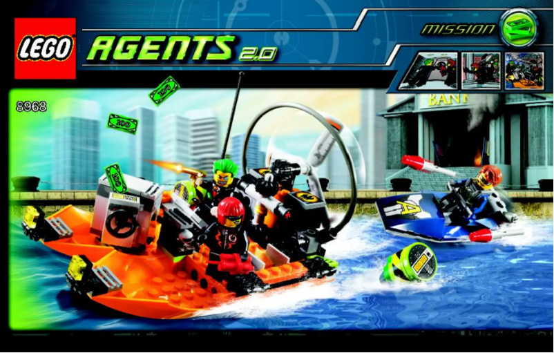 Page n°1 - Manuel utilisateur Lego River Heist