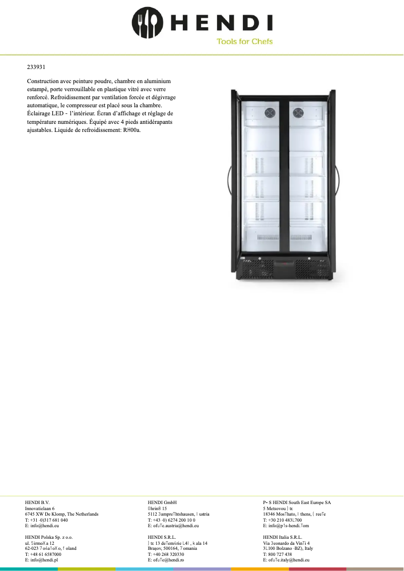 Page n°1 - Fiche technique Arktic 233931