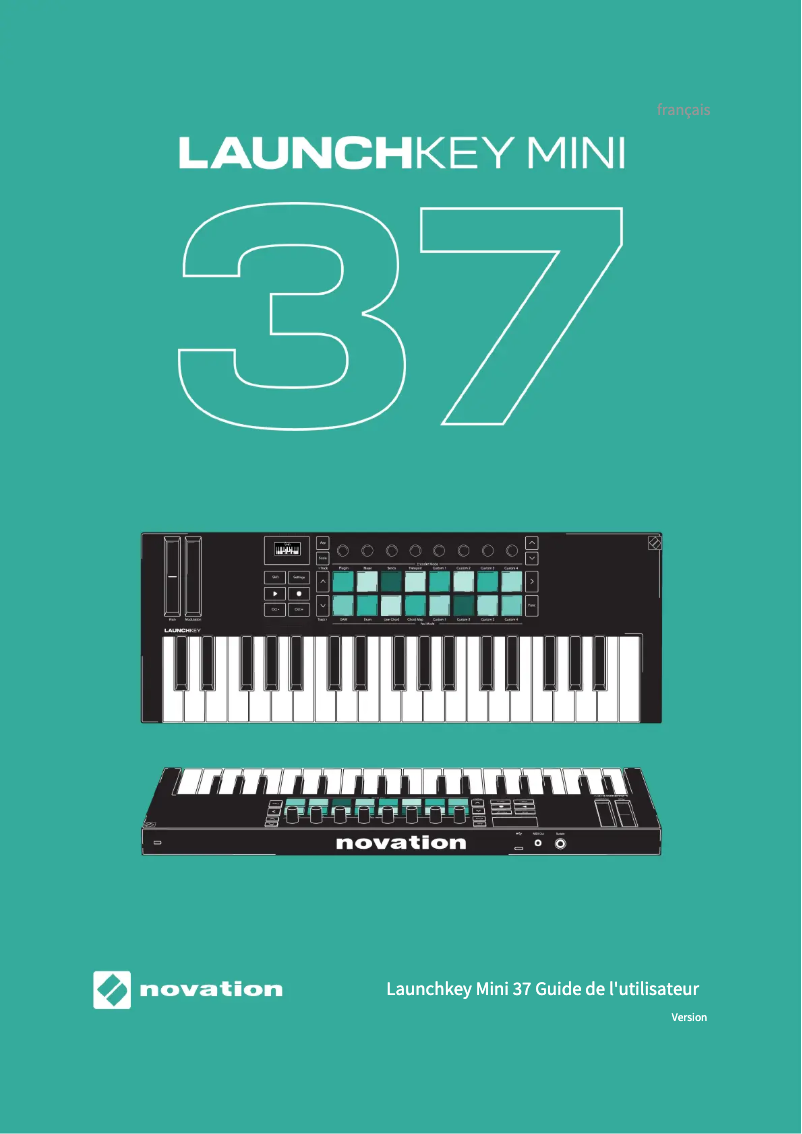 Page n°1 - Manuel utilisateur Novation Launchkey Mini 37 MK4
