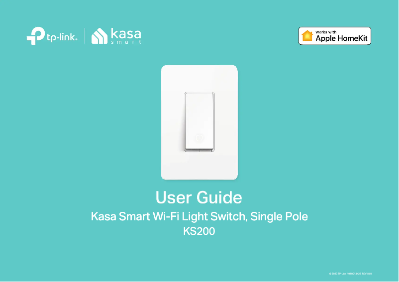 Page 1 de la notice Manuel utilisateur TP-Link KS200