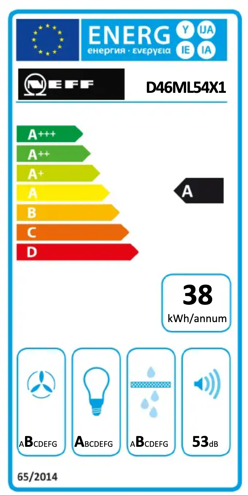 Image de la première page du manuel de l'appareil D46ML54X1
