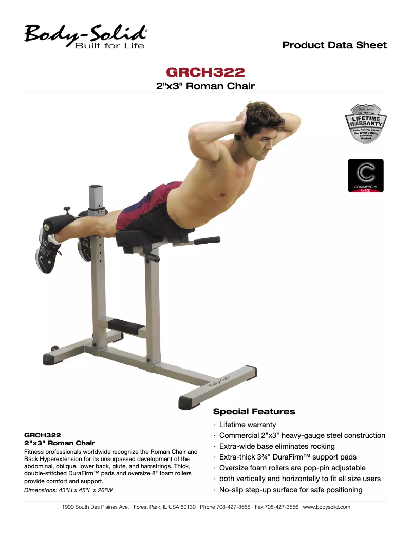 Image de la première page du manuel de l'appareil GRCH322