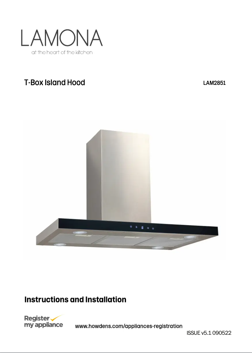 Image de la première page du manuel de l'appareil LAM2851