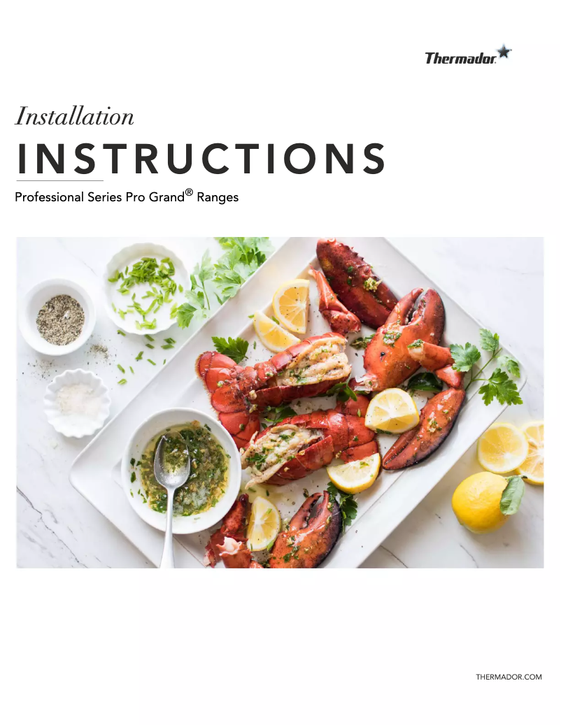 Image de la première page du manuel de l'appareil PRD486WLGU