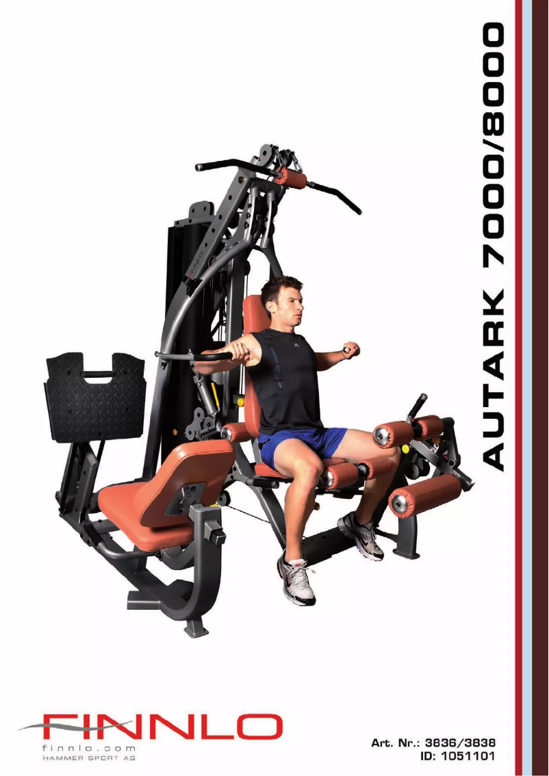 Page 1 de la notice Manuel utilisateur Finnlo Autark 7000
