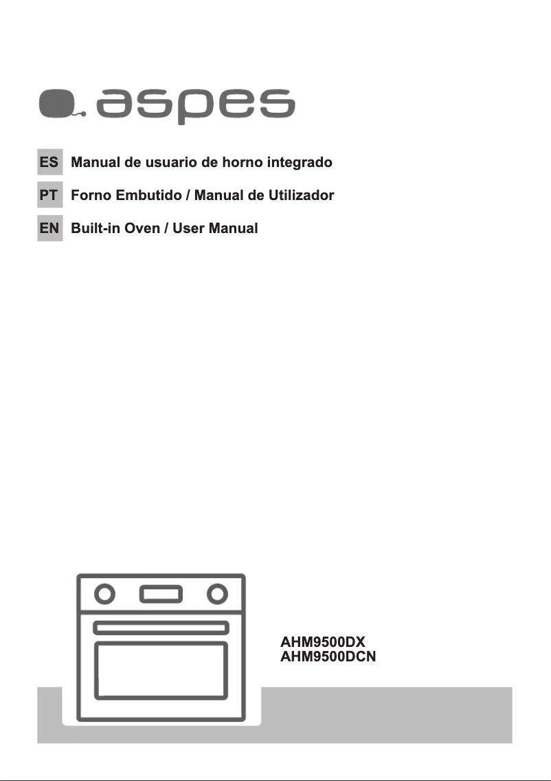 Page 1 de la notice Manuel utilisateur Aspes AHM9500DX