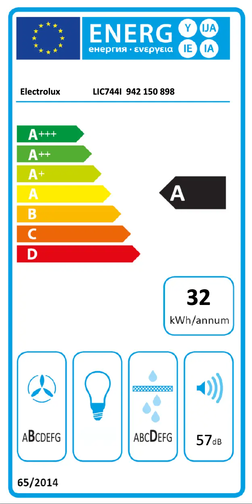 Image de la première page du manuel de l'appareil LIC744I