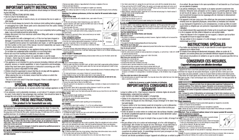 Page n°1 - Manuel utilisateur Black & Decker IR1070SC