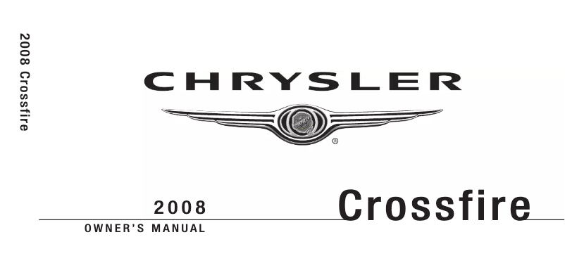 Image de la première page du manuel de l'appareil Crossfire (2008)