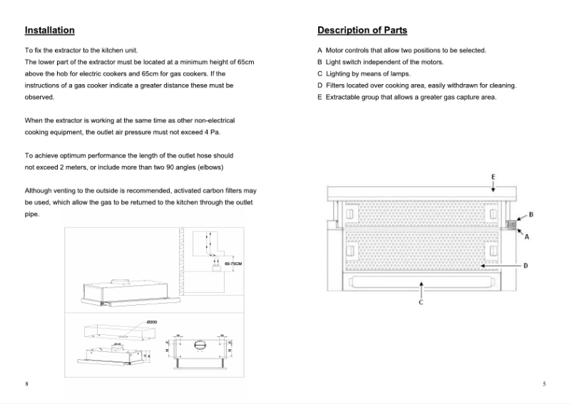 Page n°1 - Guide d'installation Brandt AT1460X