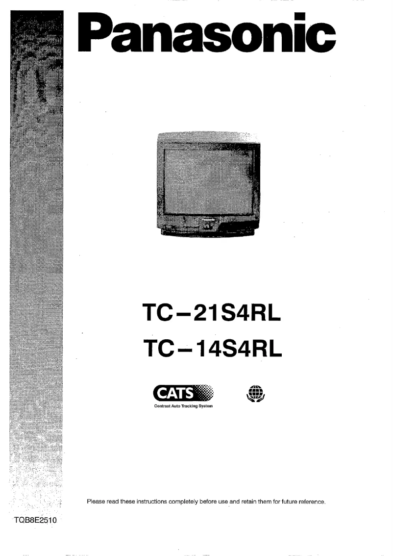 Página 1 del manual Manual de usuario Panasonic TC-14S4RL