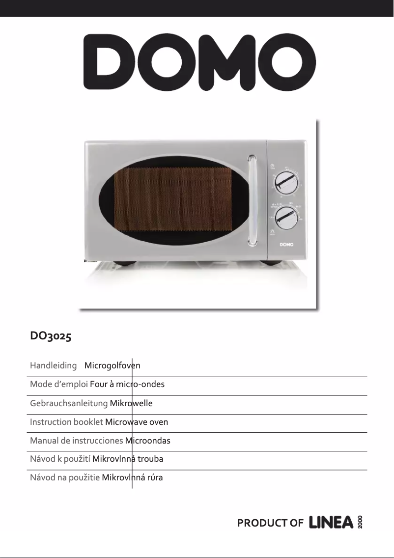 Image de la première page du manuel de l'appareil DO3025