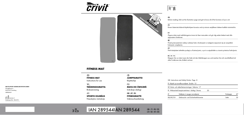 Imagen de la primera página del manual del dispositivo IAN 289544
