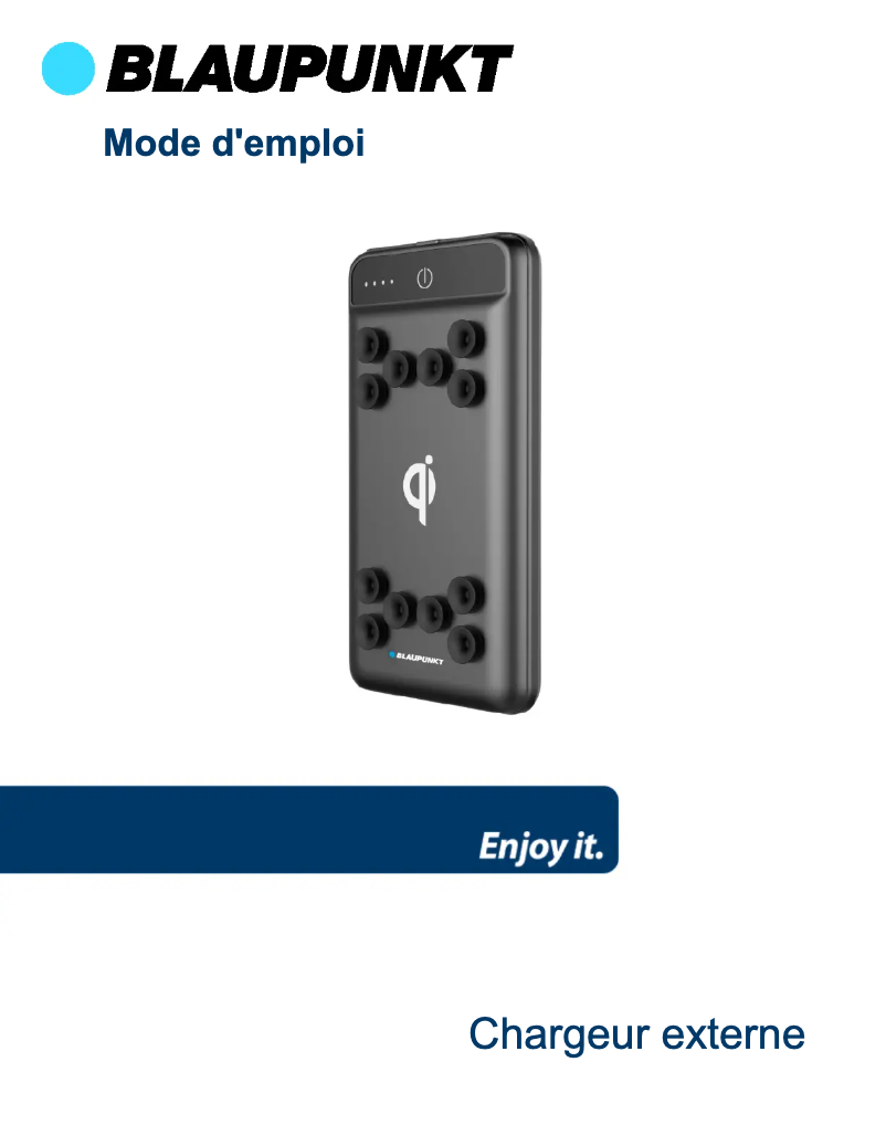 Imagen de la primera página del manual del dispositivo BLP7050