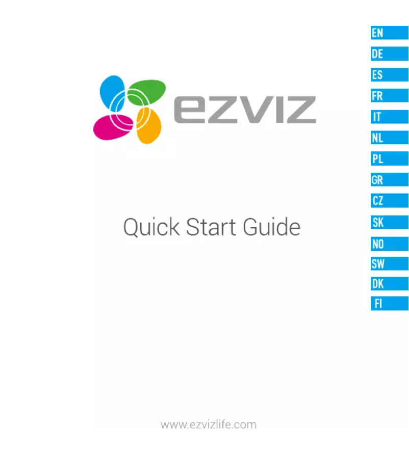 Page 1 de la notice Manuel utilisateur EZVIZ T9