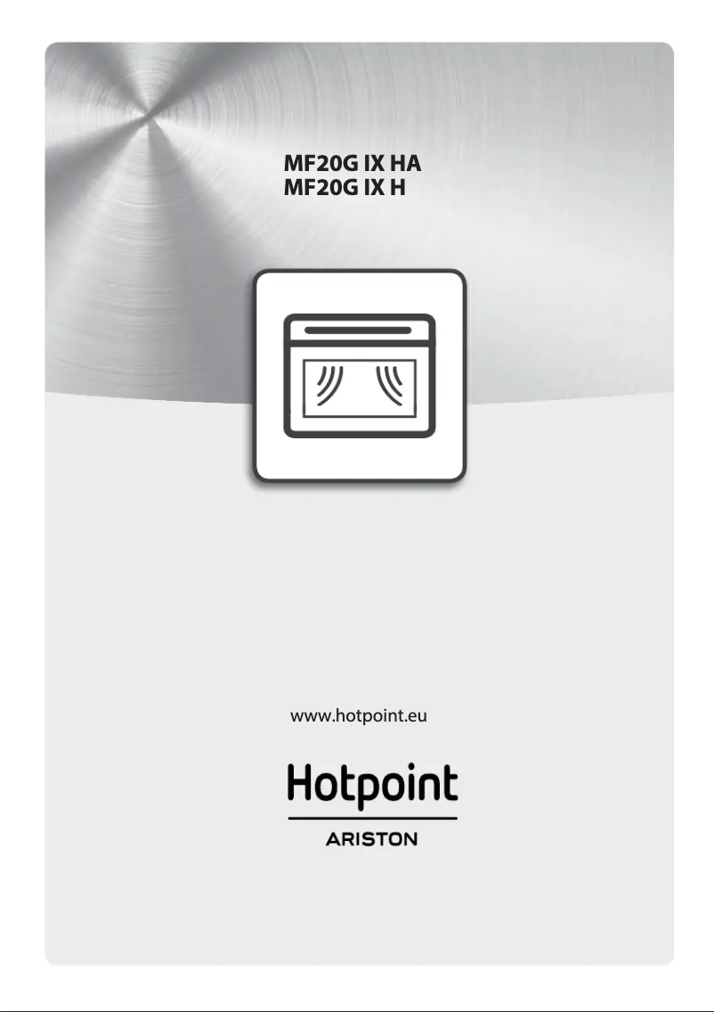 Página 1 del manual Manual de usuario Hotpoint MF20G IX HA