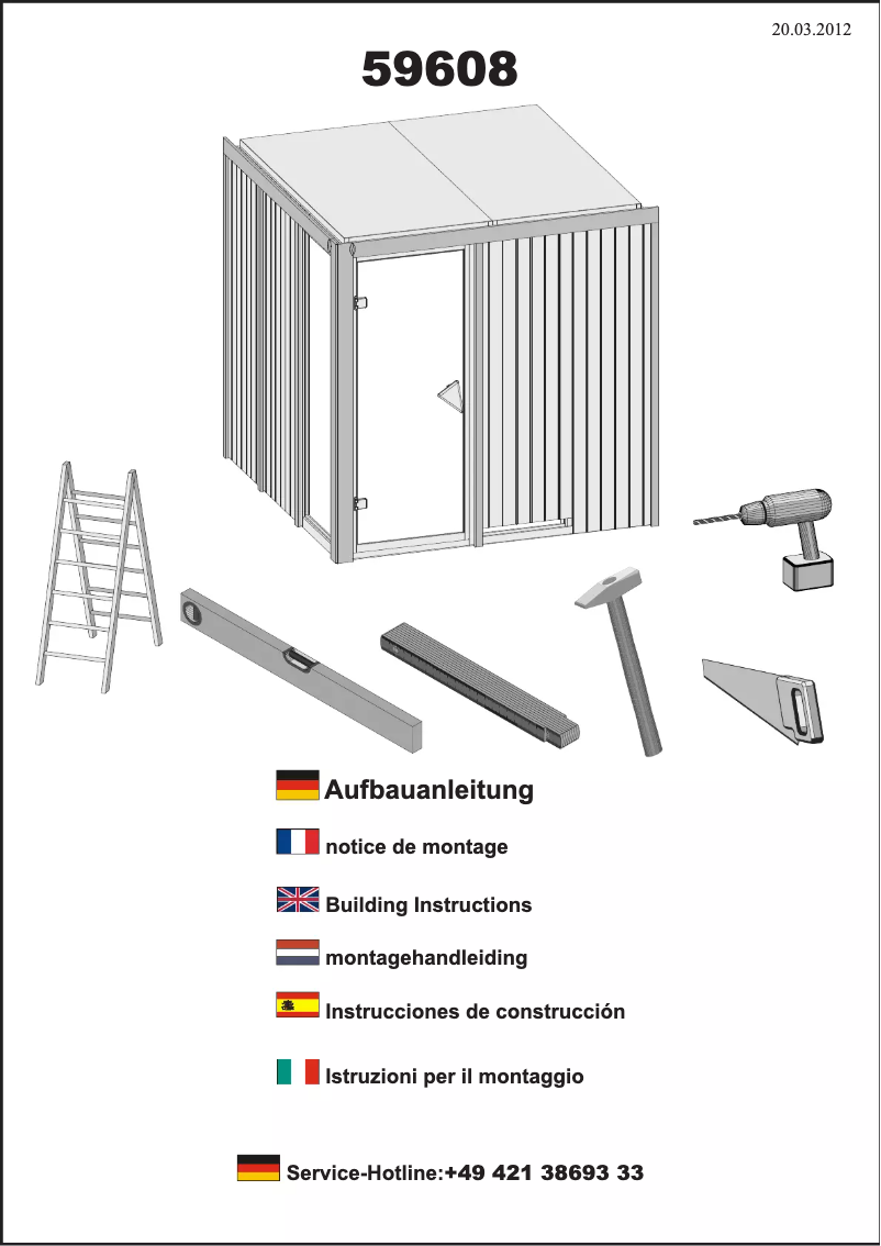 Imagen de la primera página del manual del dispositivo Helin