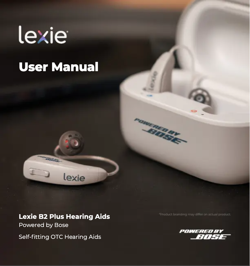 Page 1 de la notice Manuel utilisateur Lexie B2