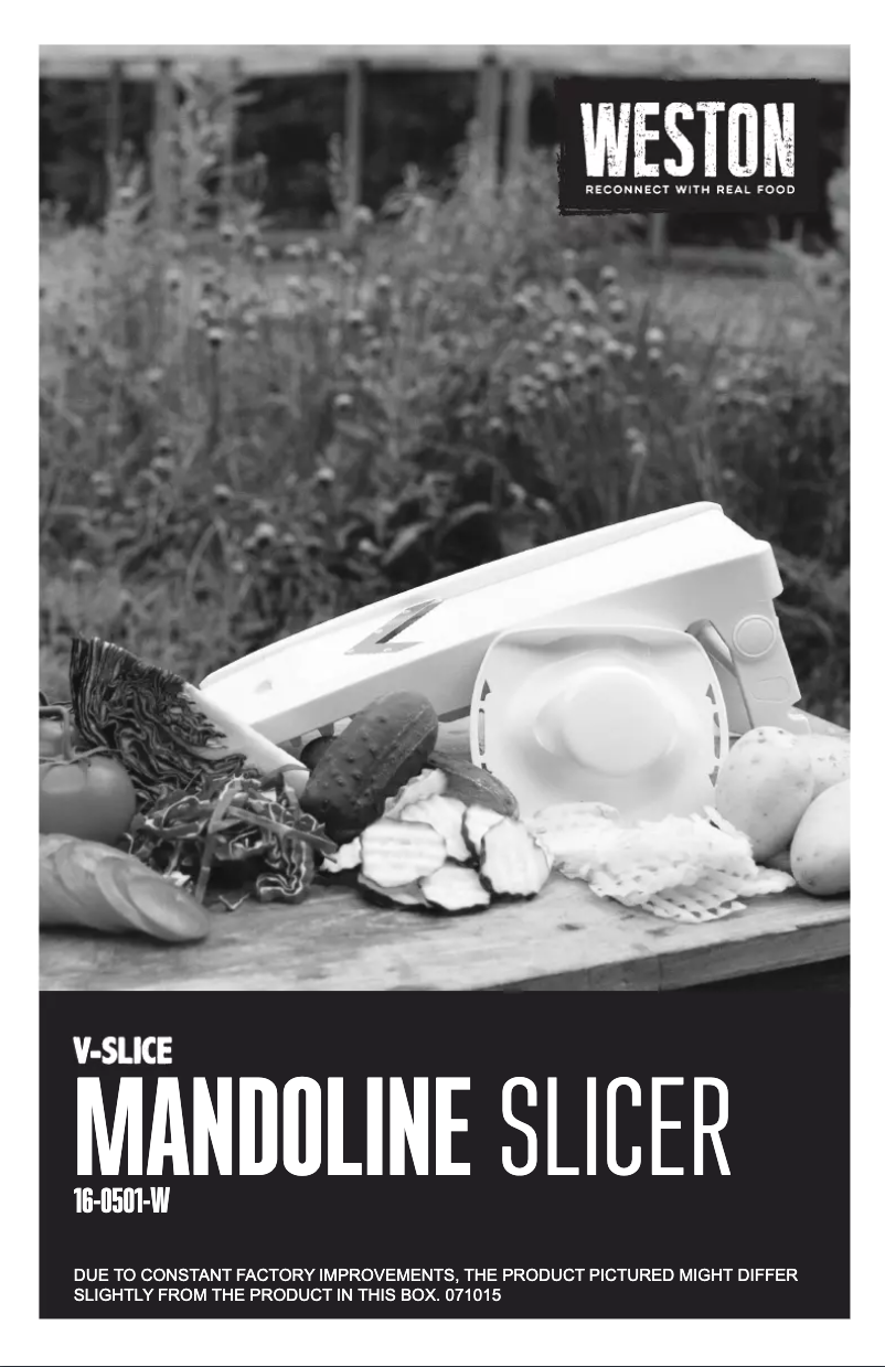 Página 1 del manual Manual de usuario Weston 16-0501-W