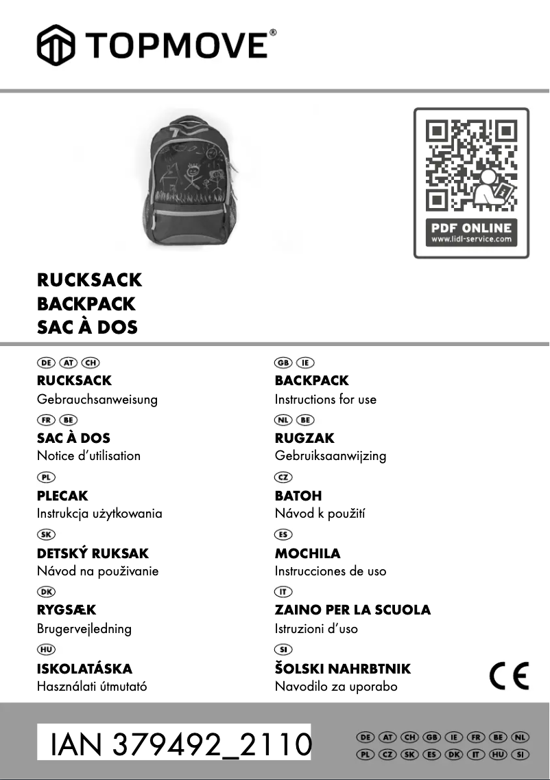 Image de la première page du manuel de l'appareil IAN 354605