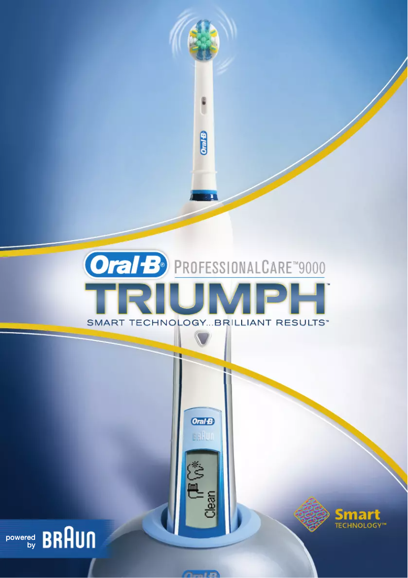 Image de la première page du manuel de l'appareil Oral-B Professional Care 9000