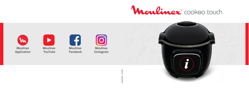 Image de la première page du manuel de l'appareil Cookeo CE902800