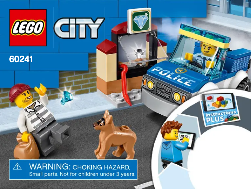 Page 1 de la notice Manuel utilisateur Lego City 60241
