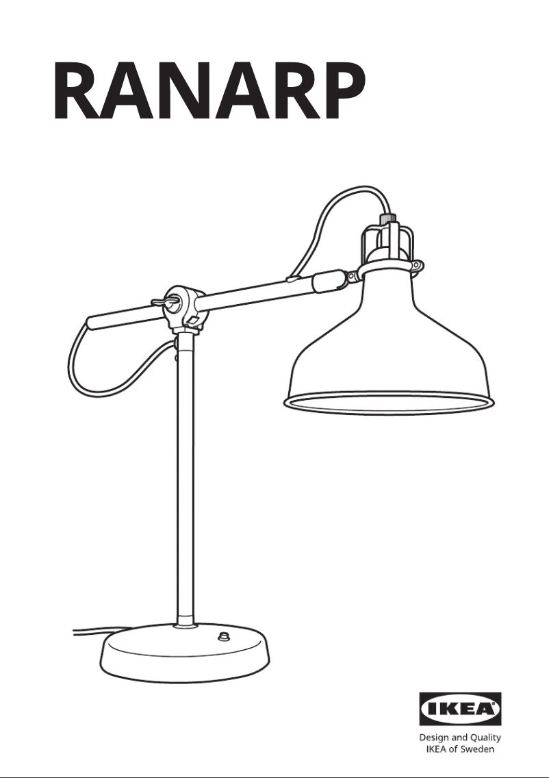 Imagen de la primera página del manual del dispositivo RANARP 405.235.49