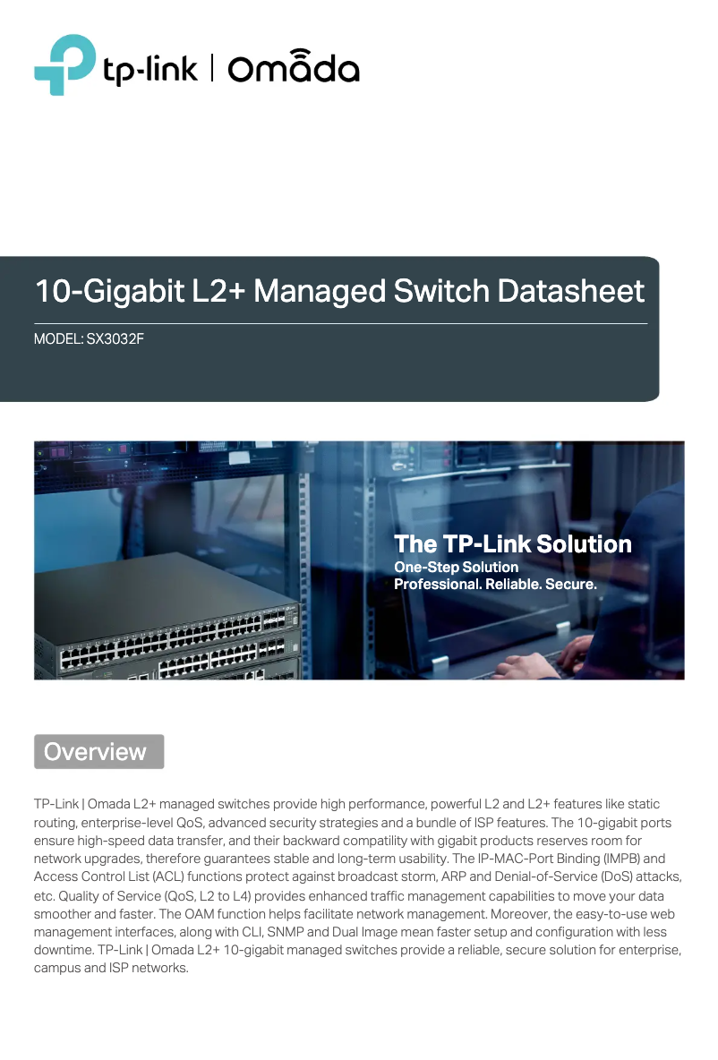 Image de la première page du manuel de l'appareil SX3032F