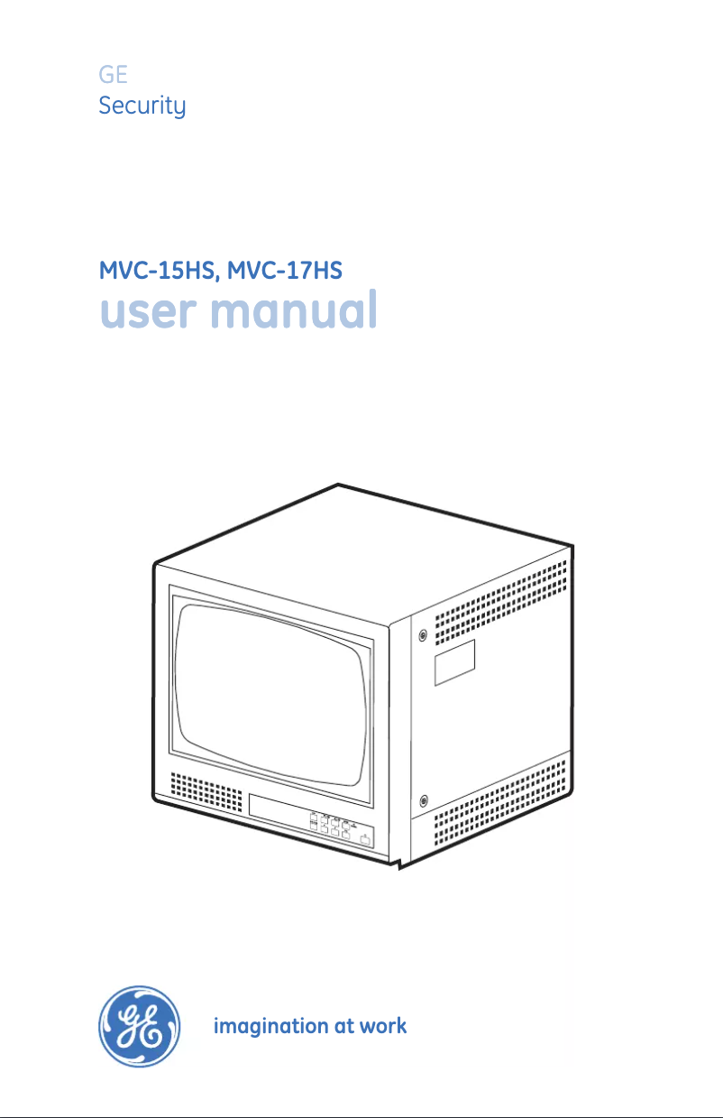 Page n°1 - Manuel utilisateur Interlogix MVC-17HS
