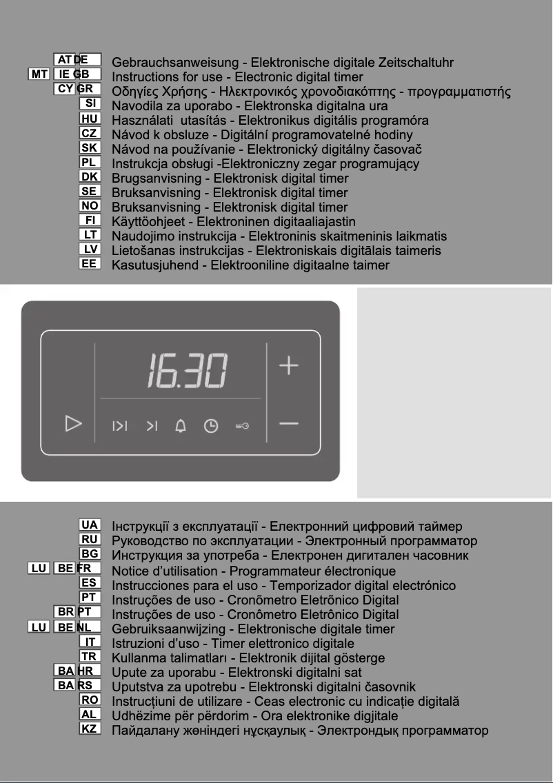 Page n°1 - Manuel utilisateur Gorenje EC67337AXG