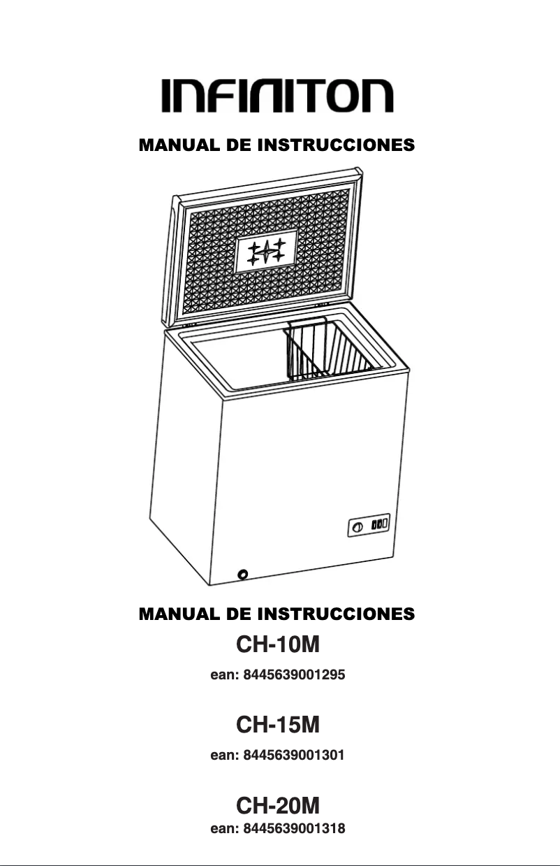 Page 1 de la notice Manuel utilisateur Infiniton CH-10M