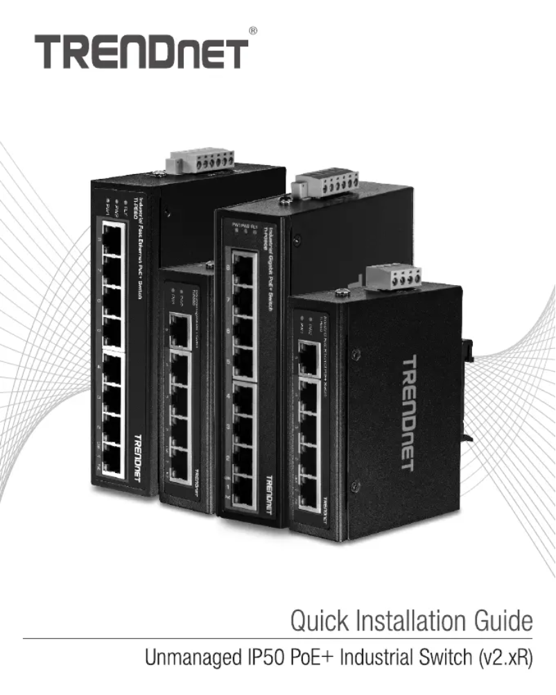 Page n°1 - Manuel utilisateur TRENDnet TI-PG80