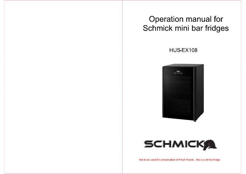 Image de la première page du manuel de l'appareil HUS-EX108