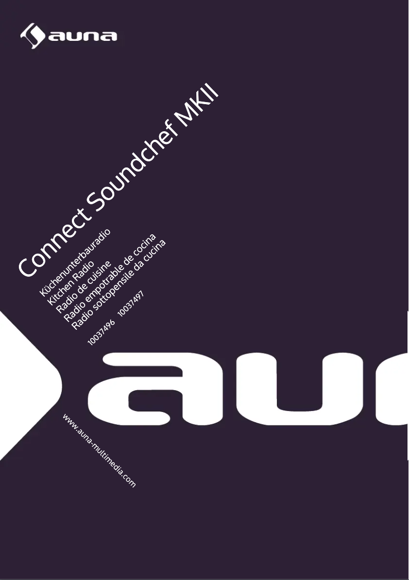 Page 1 de la notice Manuel utilisateur Auna Connect Soundchef MKII