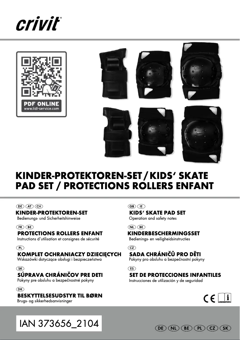 Page n°1 - Manuel utilisateur Crivit HG06981A