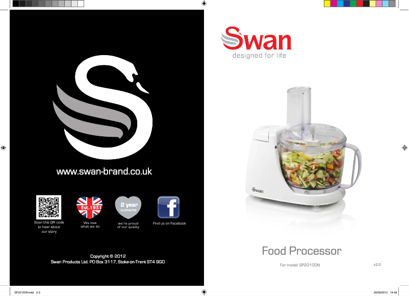 Page 1 de la notice Manuel utilisateur Swan SP20100N