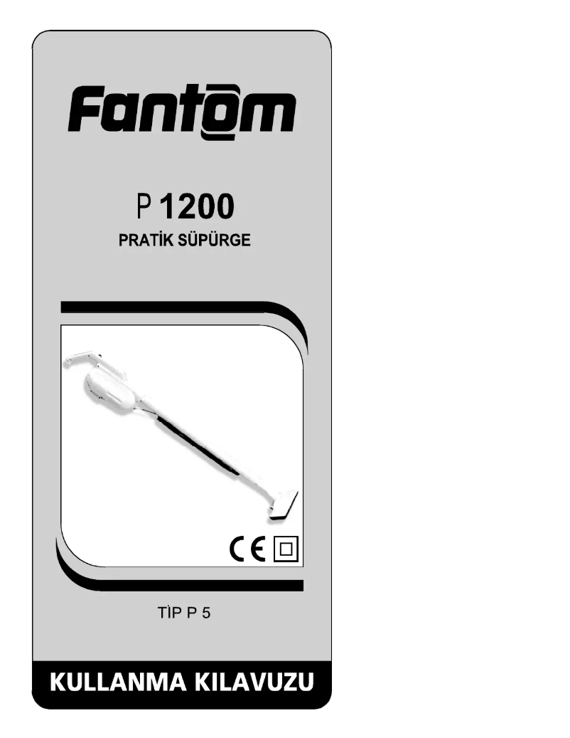 Page 1 de la notice Manuel utilisateur Fantom P 1200