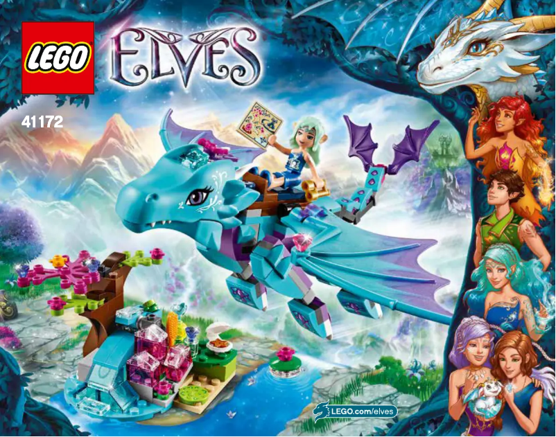 Page 1 de la notice Manuel utilisateur Lego Elves 41172