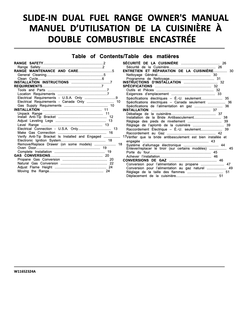 Page n°1 - Manuel utilisateur Jenn-Air JDS1450ML