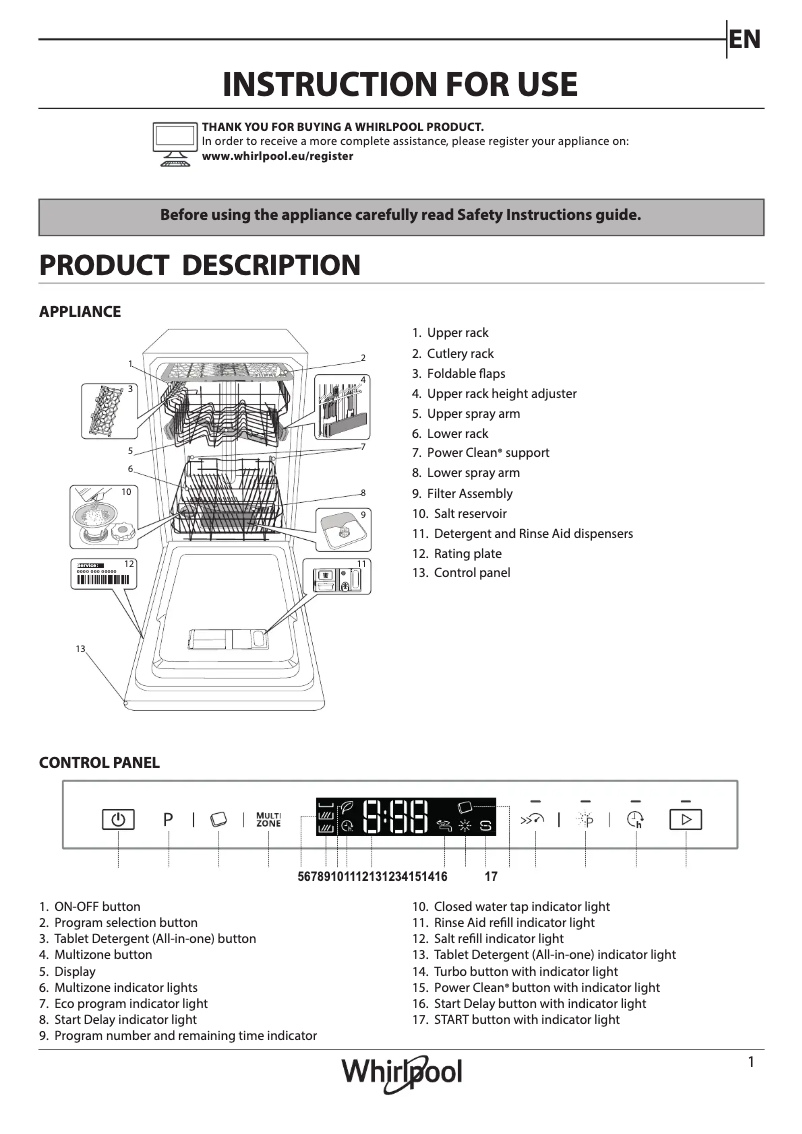 Imagen de la primera página del manual del dispositivo WSIP 4O23 PFE
