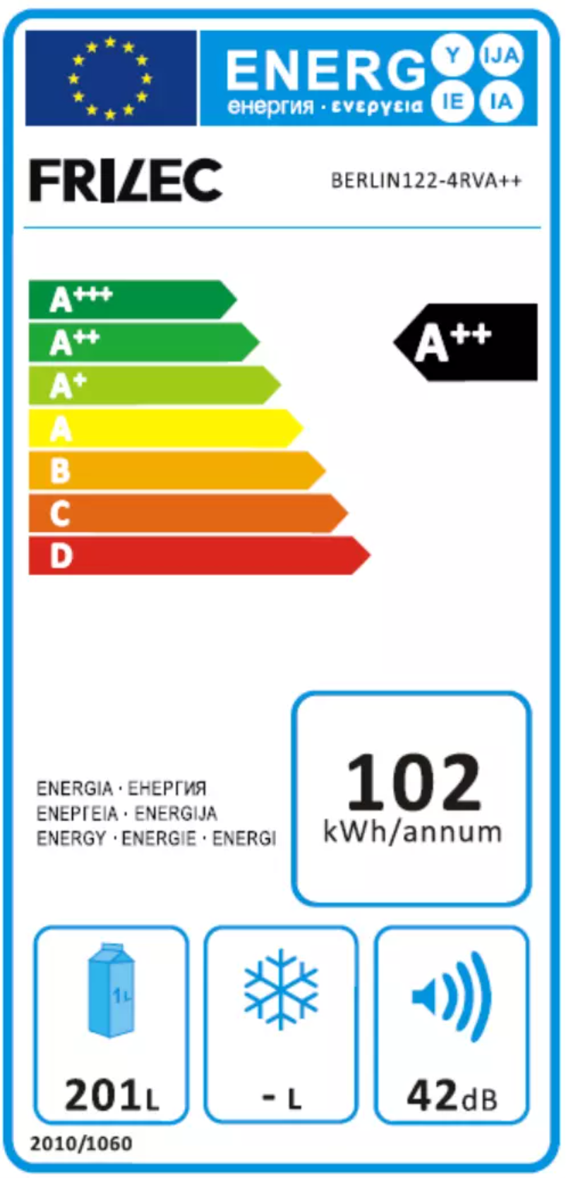 Image de la première page du manuel de l'appareil BERLIN122-4RVA++