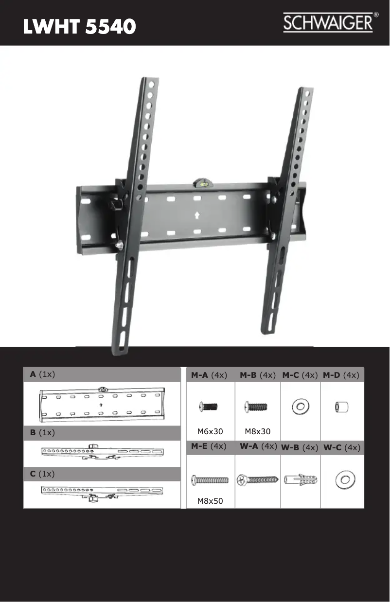 Page n°1 - Manuel utilisateur Schwaiger LWHT5540 513