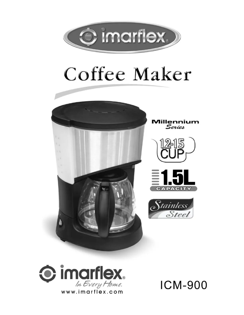 Page 1 de la notice Manuel utilisateur Imarflex ICM-900