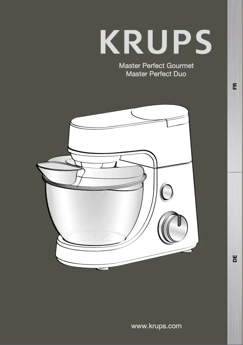 Page 1 de la notice Manuel utilisateur Krups Master Perfect Duo KA51K1