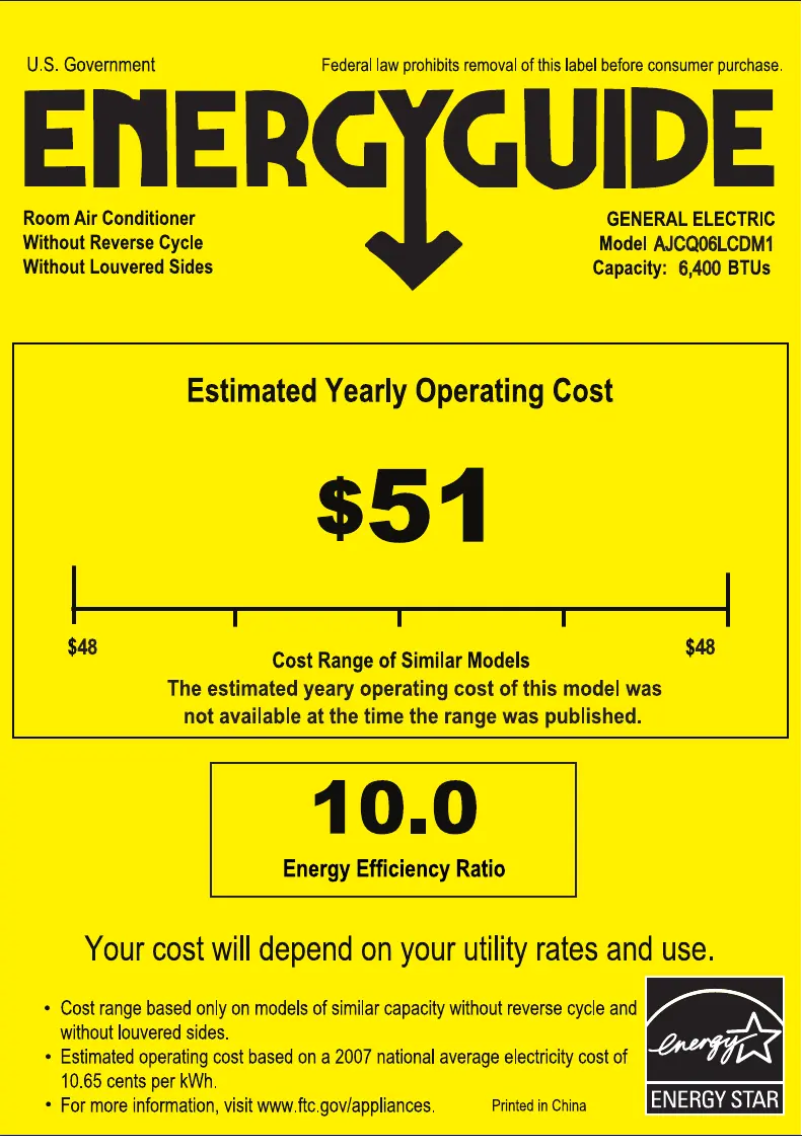 First page image of the manual for AJCQ06LCD