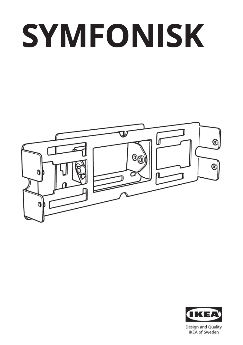 Image de la première page du manuel de l'appareil SYMFONISK 604.940.70