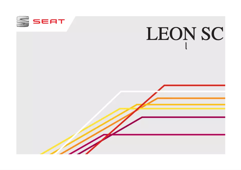 Page 1 de la notice Manuel utilisateur Seat Leon SC (2013)