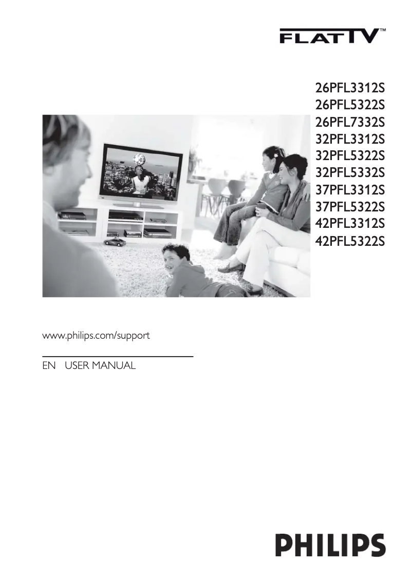 Page n°1 - Mode d'emploi Philips 32PFL5332S