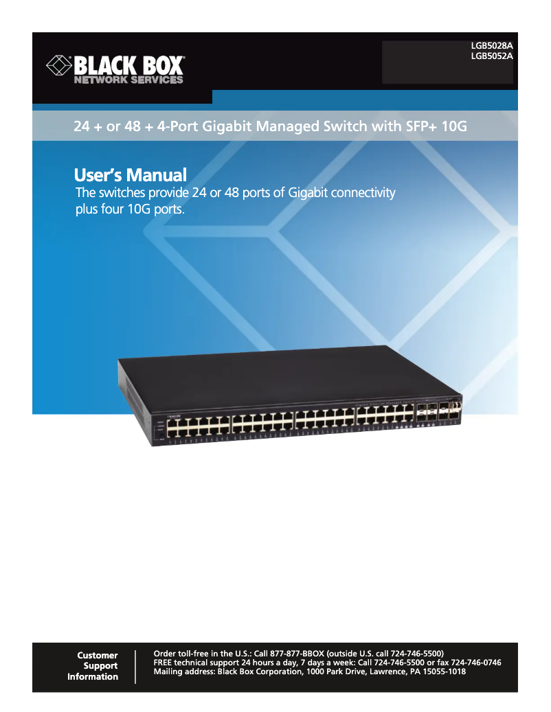 Image de la première page du manuel de l'appareil LGB5052A